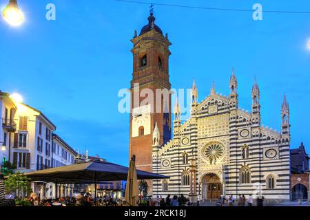 Dom von Monza (Duomo di Monza oder Basilika San Giovanni Battista, manchmal auch als Kathedrale von Monza bezeichnet, obwohl es in Wirklichkeit keine Kathedrale ist, Stockfoto