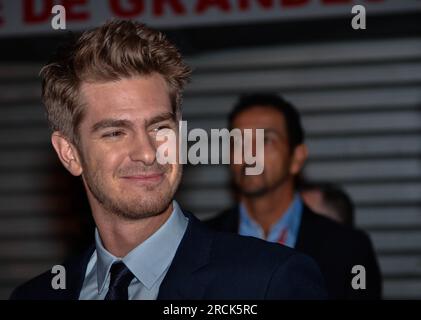 The Amazing Spider-man 2 - Avant Première au Grand Rex en présense de l'équipe du Film - Paris France, 11 avril 2014. Stockfoto