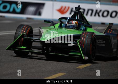 Rom, Italien. 15. Juli 2023 Sebastien Buemi während der Qualifikation des ersten Wettbewerbstages des FE Grand Prix von Rom 2023, Rom, Italien, 15/07/2023 Kredit: Independent Photo Agency Srl/Alamy Live News Stockfoto