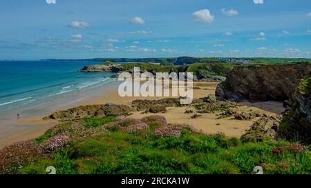 Cliff Beach Stockfoto