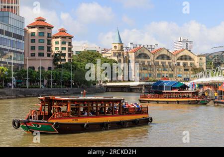 Hong Lim Quay, Singapur Stockfoto