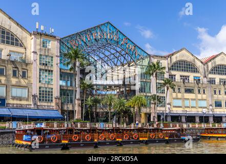 Riverside Point, Hong Lim Quay, Singapur Stockfoto