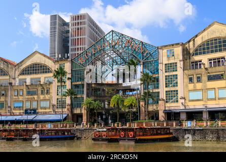 Riverside Point, Hong Lim Quay, Singapur Stockfoto