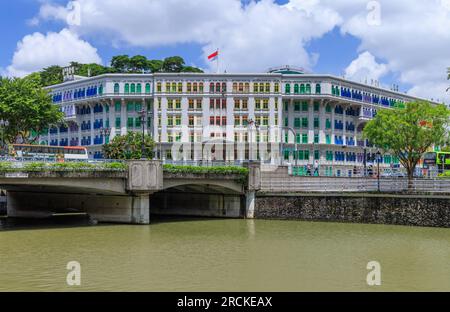 Old Hill Street Police Station, Hill Street, Singapur Stockfoto