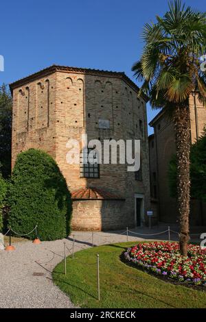 Neonian Baptistery, Battistero neoniano, Ravenna, Emilia-Romagna, Italien Stockfoto