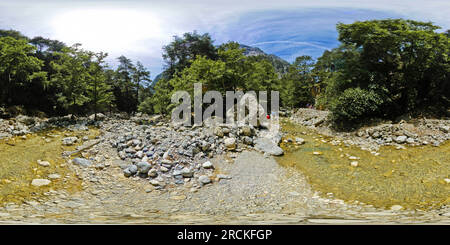 360 Grad Panorama Ansicht von Samaria Canyon 11-50