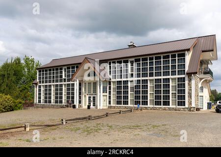 Arlington WA USA 24. Mai 2023: Das Stillaguamish Valley Pioneer Museum Stockfoto