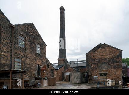 Middleport Pottery, Port Street, Burslem, Middleport, Stoke-on-Trent, Staffordshire, England, Großbritannien Stockfoto