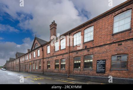 Middleport Pottery, Port Street, Burslem, Middleport, Stoke-on-Trent, Staffordshire, England, Großbritannien Stockfoto