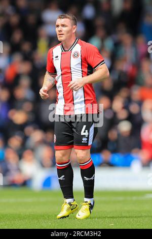 Chesterfield, Großbritannien. 15. Juli 2023. Sheffield United Mittelfeldspieler John Fleck (4) während des Vorsaison-freundlichen Spiels von Chesterfield FC gegen Sheffield United FC im SMH Group Stadium, Chesterfield, Großbritannien am 15. Juli 2023 Gutschrift: Jede zweite Media/Alamy Live News Stockfoto
