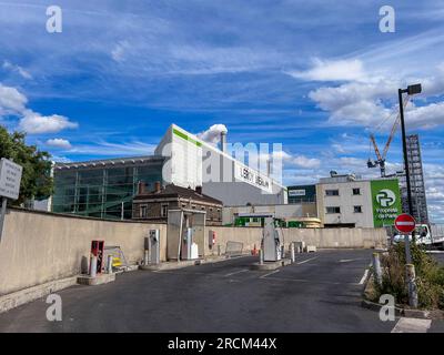 Ivy-sur-seine, Frankreich, Pariser Vororte, Leroy Merlin Hardware Store Building Stockfoto