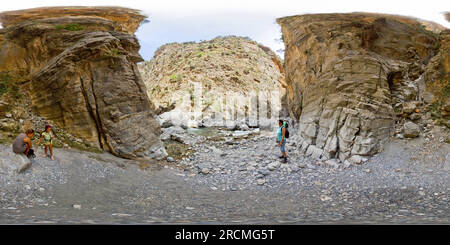 360 Grad Panorama Ansicht von Samara Canyon 14:20