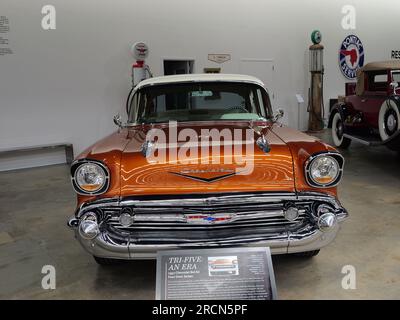 Manhattan, Kansas - 14. Juli 2023: Midwest Dream Car Kollektion - Custom, Classic, Muscle, Super Cars Stockfoto