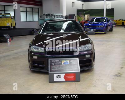 Manhattan, Kansas - 14. Juli 2023: Midwest Dream Car Kollektion - Custom, Classic, Muscle, Super Cars Stockfoto