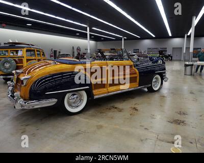 Manhattan, Kansas - 14. Juli 2023: Midwest Dream Car Kollektion - Custom, Classic, Muscle, Super Cars Stockfoto