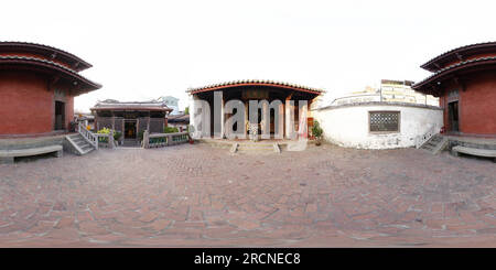 360 Grad Panorama Ansicht von Zustand Tempel des Martial Gott