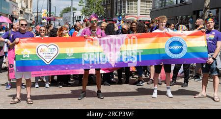 Croydon, Großbritannien. 15. Juli 2023 Pride, Croydon Credit: A.Bennett Stockfoto