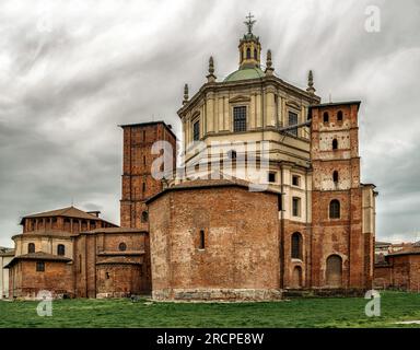 Mailand, Italien - 16. April 2018: Basilika San Lorenzo Maggiore Stockfoto