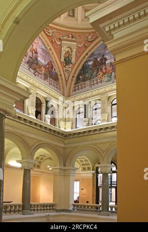 Landesgalerie, Linz, Oberösterreich, Österreich Stockfoto