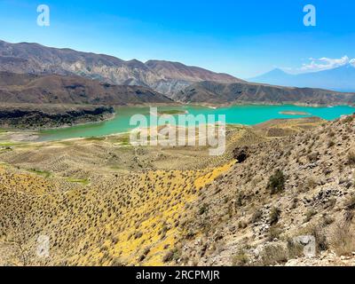 Azat Reservoir in der Region Ararat. Armenien Stockfoto