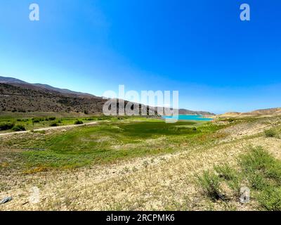 Azat Reservoir in der Region Ararat. Armenien Stockfoto