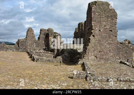 Brough Castle, Brough, Eden Valley Cumbria Stockfoto