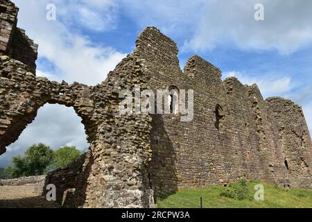 Brough Castle, Brough, Eden Valley Cumbria Stockfoto