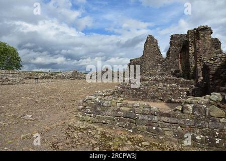 Brough Castle, Brough, Eden Valley Cumbria Stockfoto