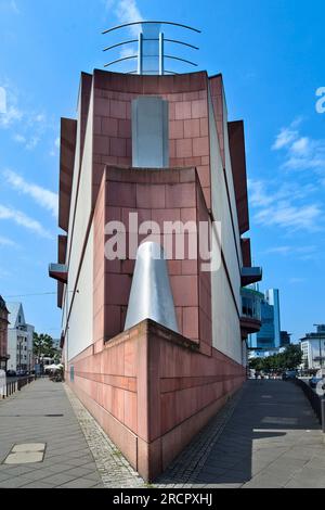 Museum für Moderne Kunst , Museum für Moderne Kunst, Frankfurt, Darmstadt, Hessen, Deutschland Stockfoto