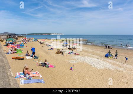 Shanklin Beach, Isle of Wight, England, Vereinigtes Königreich Stockfoto