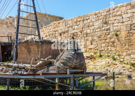 Ruinen von Patara, einer alten lykischen Stadt in der Nähe von Kalkan in der Provinz Antalya, Türkei. Stockfoto