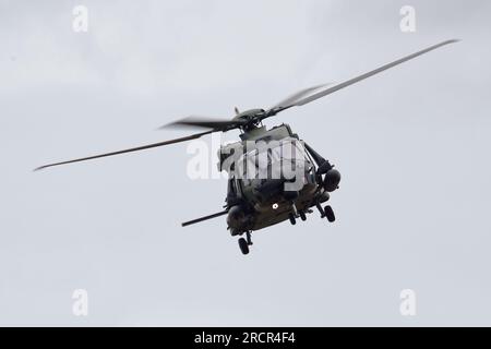 Kampfhubschrauber der deutschen Armee NH90 beim Royal International Air Tattoo RIAT 2022 bei RAF Fairford, Großbritannien Stockfoto