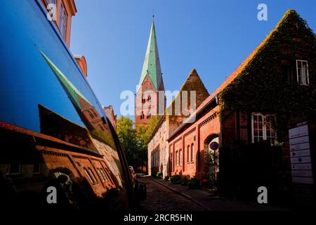 St. Aegidien-Kirche, Lübeck, Schleswig-Holstein, Deutschland Stockfoto