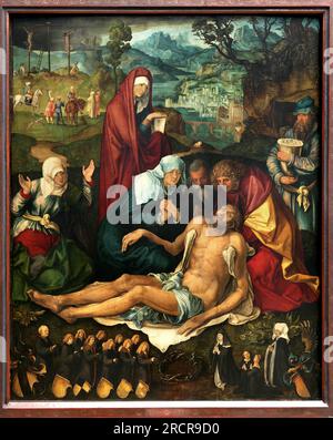 Albrecht Durer, Lamentation Over the Dead Christ, Germanisches Nationalmuseum, Nürnberg, Bayern, Deutschland Stockfoto