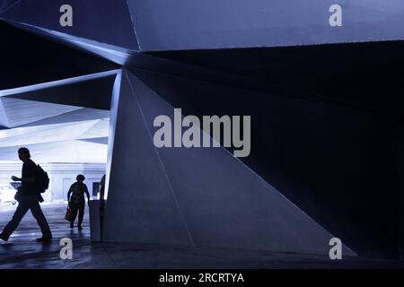 Caixa Forum, Madrid, Comunità de Madrid, Spanien Stockfoto