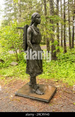 Saint Croix Island International Historic Site in Calais Maine Stockfoto