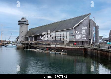 National Maritime Museum Cornwall, Falmouth, Cornwall, England, Großbritannien Stockfoto