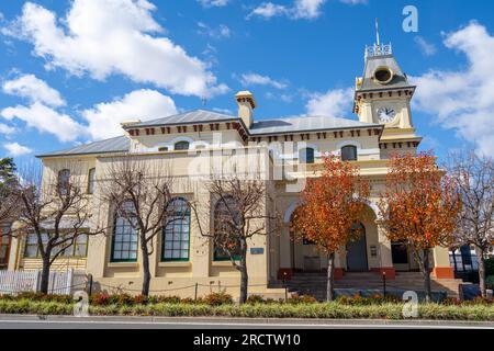 Historic Tenterfield Post Office and Quarters Building, Rouse Street Tenterfield, New South Wales, Australien Stockfoto