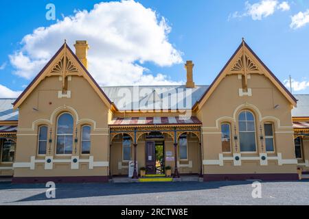 Historic Tenterfield Railway Museum, Tenterfield, New South Wales, Australien Stockfoto