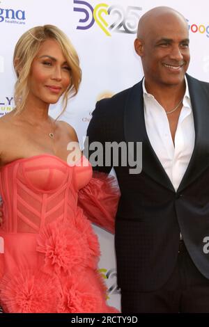 15. Juli 2023, Los Angeles, CA, USA: LOS ANGELES - JUL 15: Nicole Ari Parker, Boris Kodjoe auf der 2023 Design Care Gala Benefiting HollyRod Foundation im Beehive am 15. Juli 2023 in Los Angeles, CA (Kreditbild: © Kay Blake/ZUMA Press Wire) – NUR REDAKTIONELLE VERWENDUNG! Nicht für den kommerziellen GEBRAUCH! Stockfoto