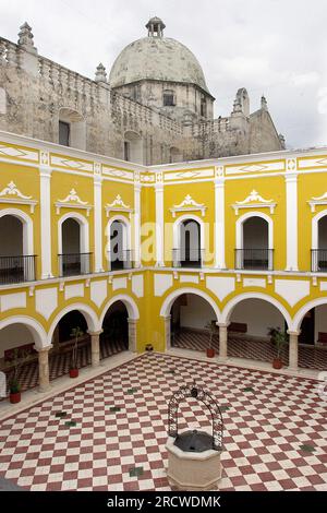 Ab templo de S. Josè, alte Jesuitenkirche, Kulturzentrum, Campeche, San Francisco de Campeche, Estado Libre y Soberano de Campeche, Mexiko Stockfoto