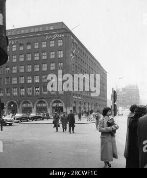 Geografie / Reisen, Deutschland, Städte und Gemeinden, Hamburg, Gebäude, Pressehaus, 2. Halbjahr 1950er, ZUSÄTZLICHE-RECHTE-FREIGABE-INFO-NICHT-VERFÜGBAR Stockfoto