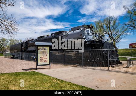 Wyoming, WY, USA - 10. Mai 2022: The Cheyenne Big Boy Stockfoto