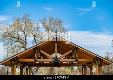 Wyoming, WY, USA - 10. Mai 2022: Der Cheyenne Tree Walk Stockfoto