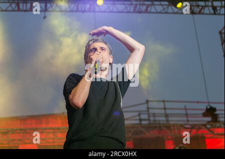 Matera, Italien. 16. Juli 2023. Planet Funk Credit: Unabhängige Fotoagentur/Alamy Live News Stockfoto