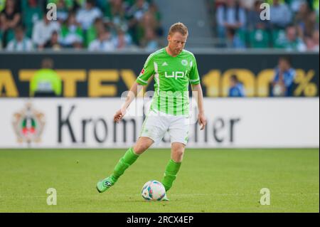 Patrick Ochs VFL Wolfsburg Fußball Bundesliga VFL Wolfsburg - 1.FC Kaiserslautern 1:0. 24,9.2011in Wolfsburg Stockfoto