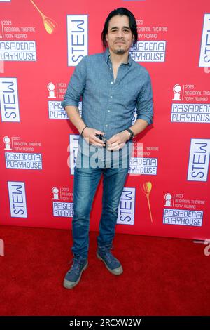 Pasadena, Ca. 16. Juli 2023. Antonio Jaramillo bei der Pasadena-PlayhouseÕs-Produktion, Eröffnungsnacht von Stew im Pasadena Playhouse in Pasadena, Kalifornien, am 16. Juli 2023. Kredit: Faye Sadou/Media Punch/Alamy Live News Stockfoto