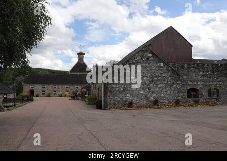 Glenfiddich Distillery Dufftown Scotland Juli 2023 Stockfoto