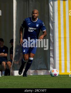 17. Juli 2023, Langauer Sportstadion, Kitzbuhl, TSG Hoffenheim Trainingslager in Kitzbuhl 2023, im Bild John Anthony Brooks (Hoffenheim) Stockfoto