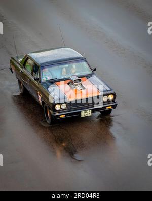 Spontane Kreuzfahrt in Ludvika Schweden 14. Juli 2023 Stockfoto